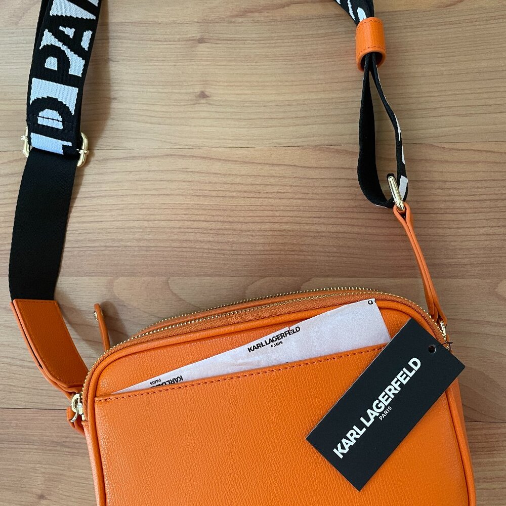 FIRM. RARE KARL Lagerfeld Paris Bag Ginger, Maybelle Crossbody Shoulder Purse